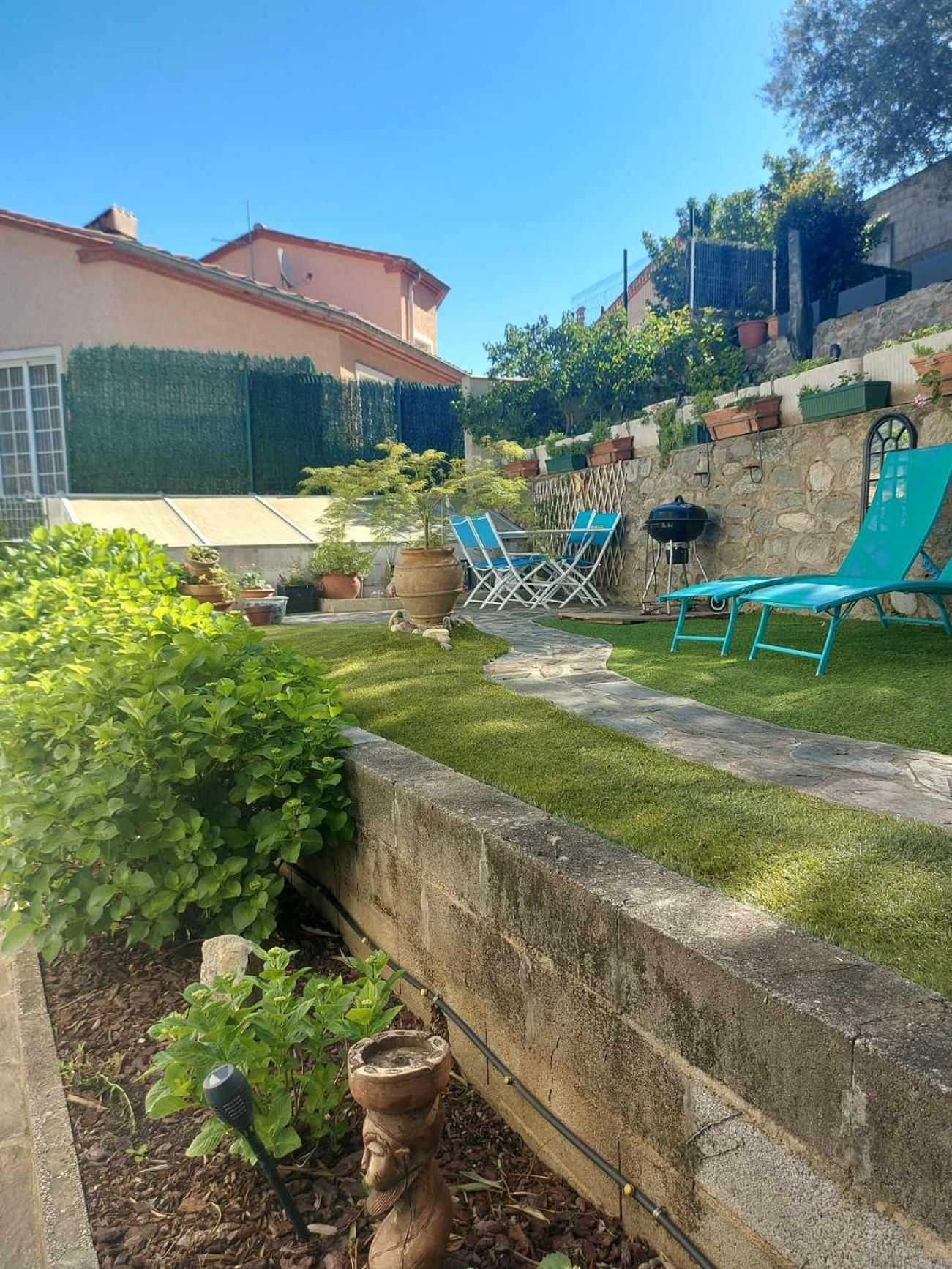 Beautiful Apartment With Garden 아멜리에레방팔랄다 외부 사진