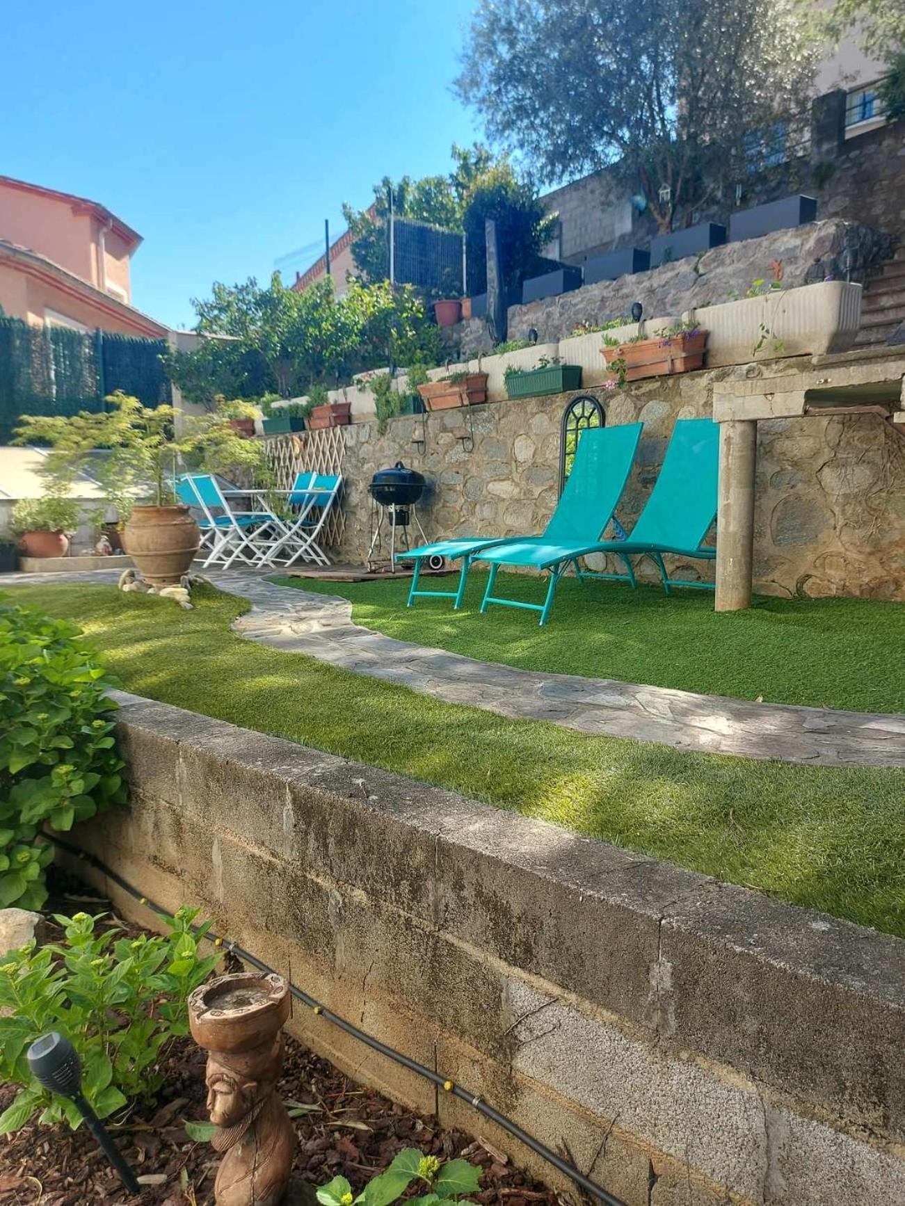 Beautiful Apartment With Garden 아멜리에레방팔랄다 외부 사진